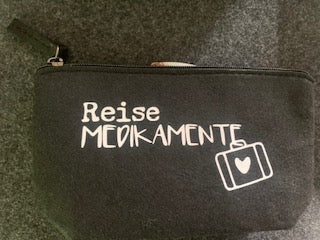 Kleine Filz Taschen mit Reißverschluss